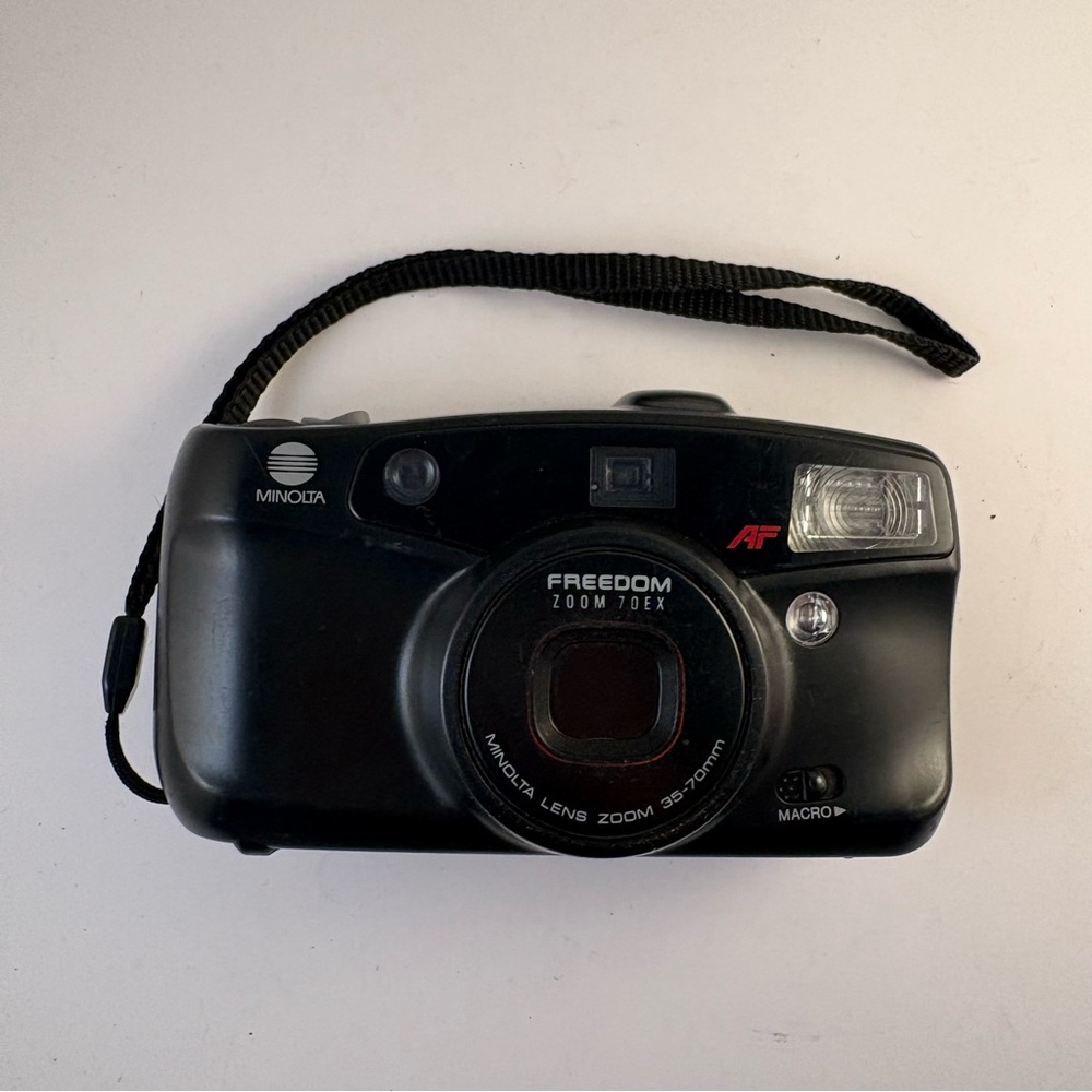 Minolta Freedom Zoom 70ex Point And Shoot 35mm Camera 35-70mm Lens‎ Tested READ